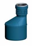 Переходник канализационный серия BluePower 32 мм х 40 мм (150304B), COES (Италия)
