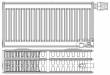 Радиатор с нижним подключ. RADIK VENTIL KOMPACT 33VK х 300 х 800, KORADO (Чехия), Мощность 1065 Вт