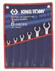 Набор ключей рожковых силовых  6 ед. дюйм. (уп.1) (KingTony 1306SR)