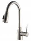 Кухонный смеситель (нержавейка) KPF-2130 Pull Out Kitchen Mixer, Kraus (USA)